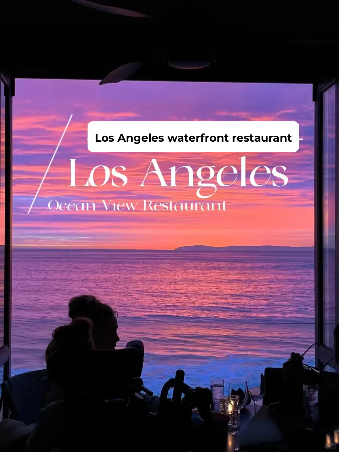 LA Oceanfront Dining