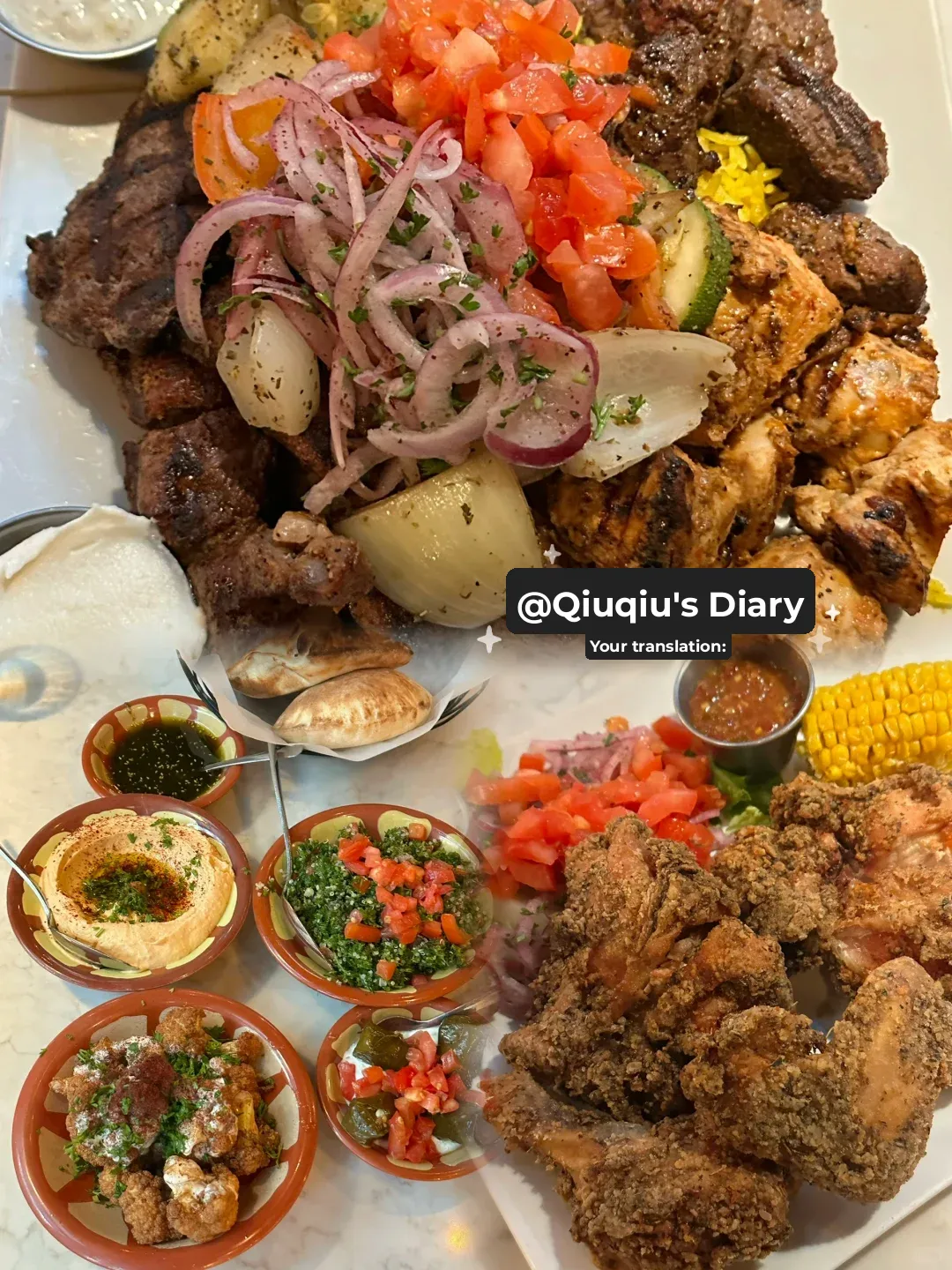 Seattle | Second Visit to a Lebanese Restaurant: Savory Meats and Delicious Sides 🇱🇧