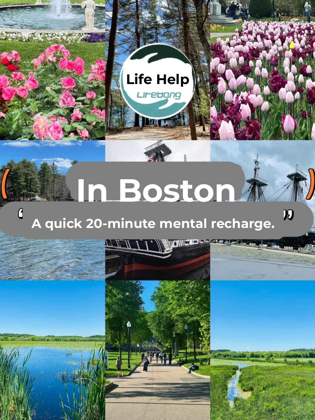 A 20-Minute Mental Recharge in Boston