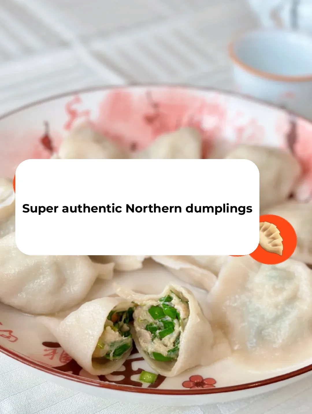 Who gets it?! Found insanely authentic Northern-style dumplings in San Francisco 😭