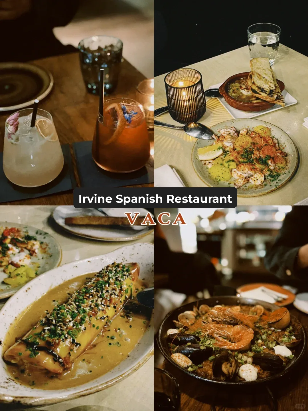 Irvine | Top 1 Spanish Restaurant VACA | LA OC