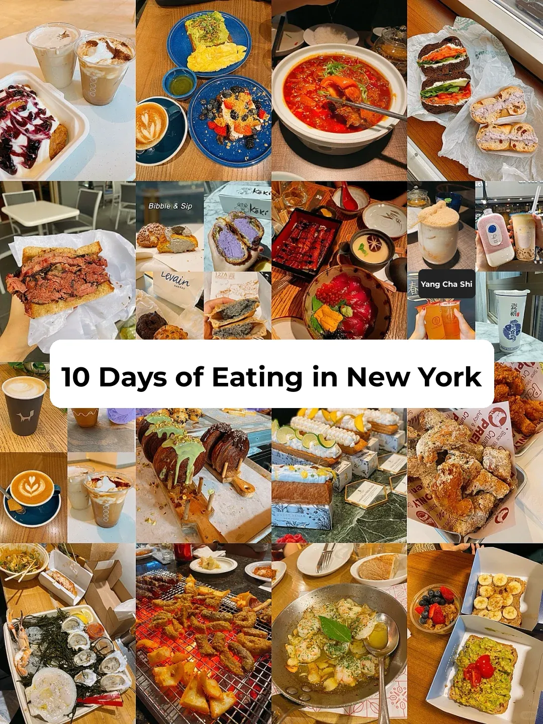 10 Days in NYC | Spilling the Tea on All the Mouthwatering Eats 🤤