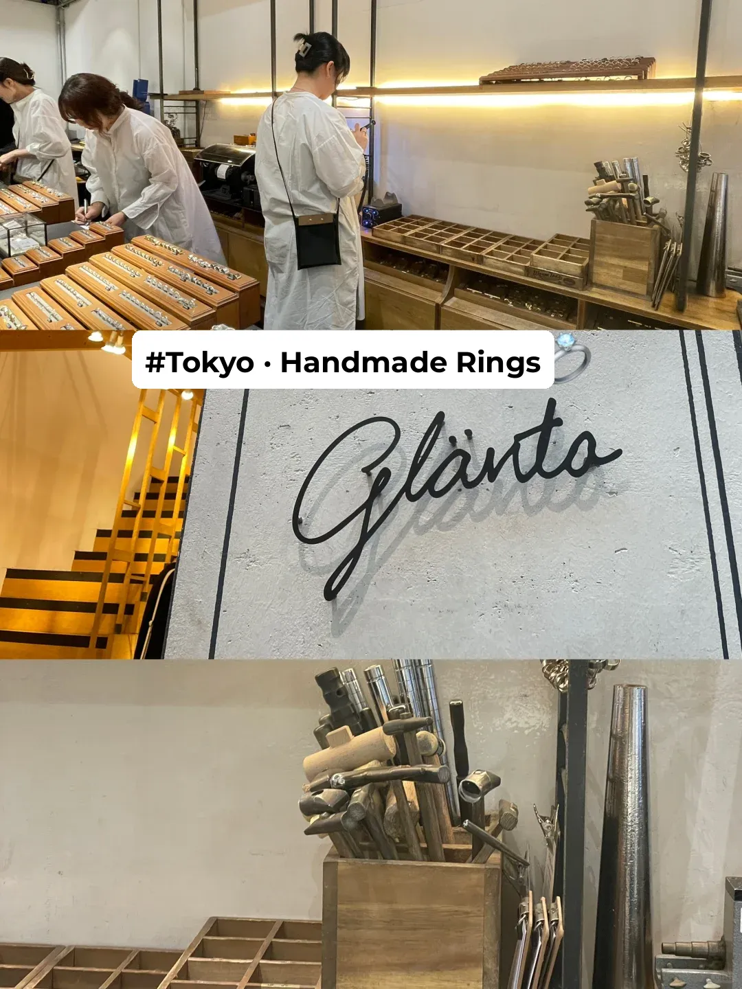 🗼Tokyo Handmade Rings💍 glänta at Bargain Prices!