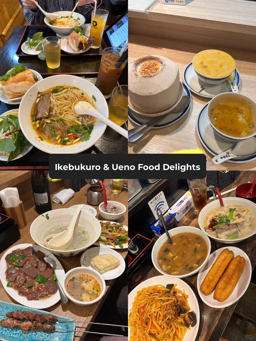 🇯🇵 | Ikebukuro & Ueno are Foodie Paradises!!!!