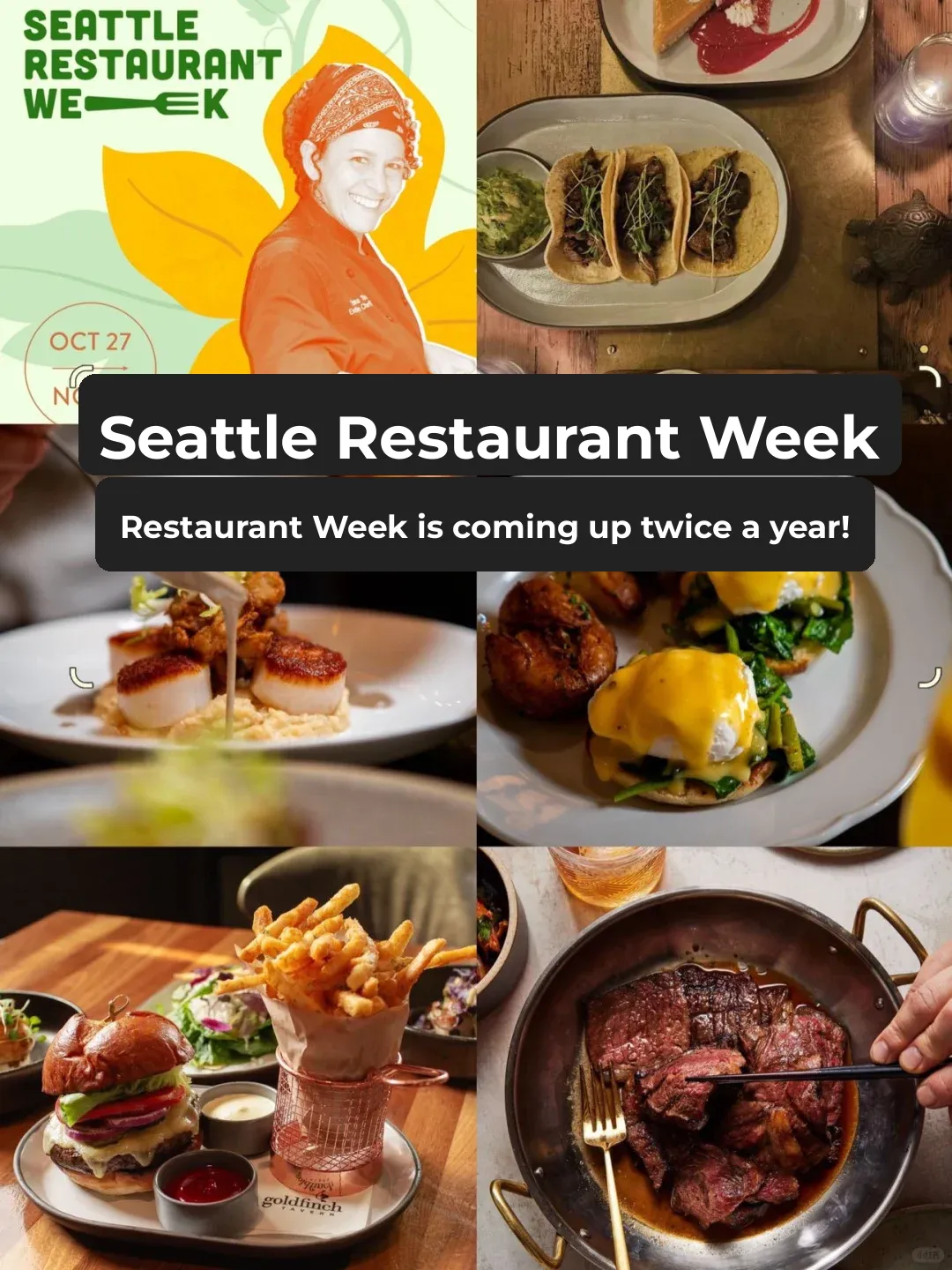 Seattle Restaurant Week is coming up! 🍴