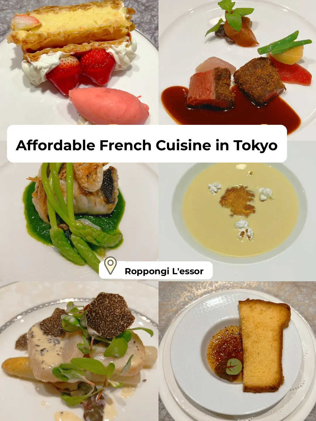 Tokyo's French Restaurant Offers Unbelievable Value