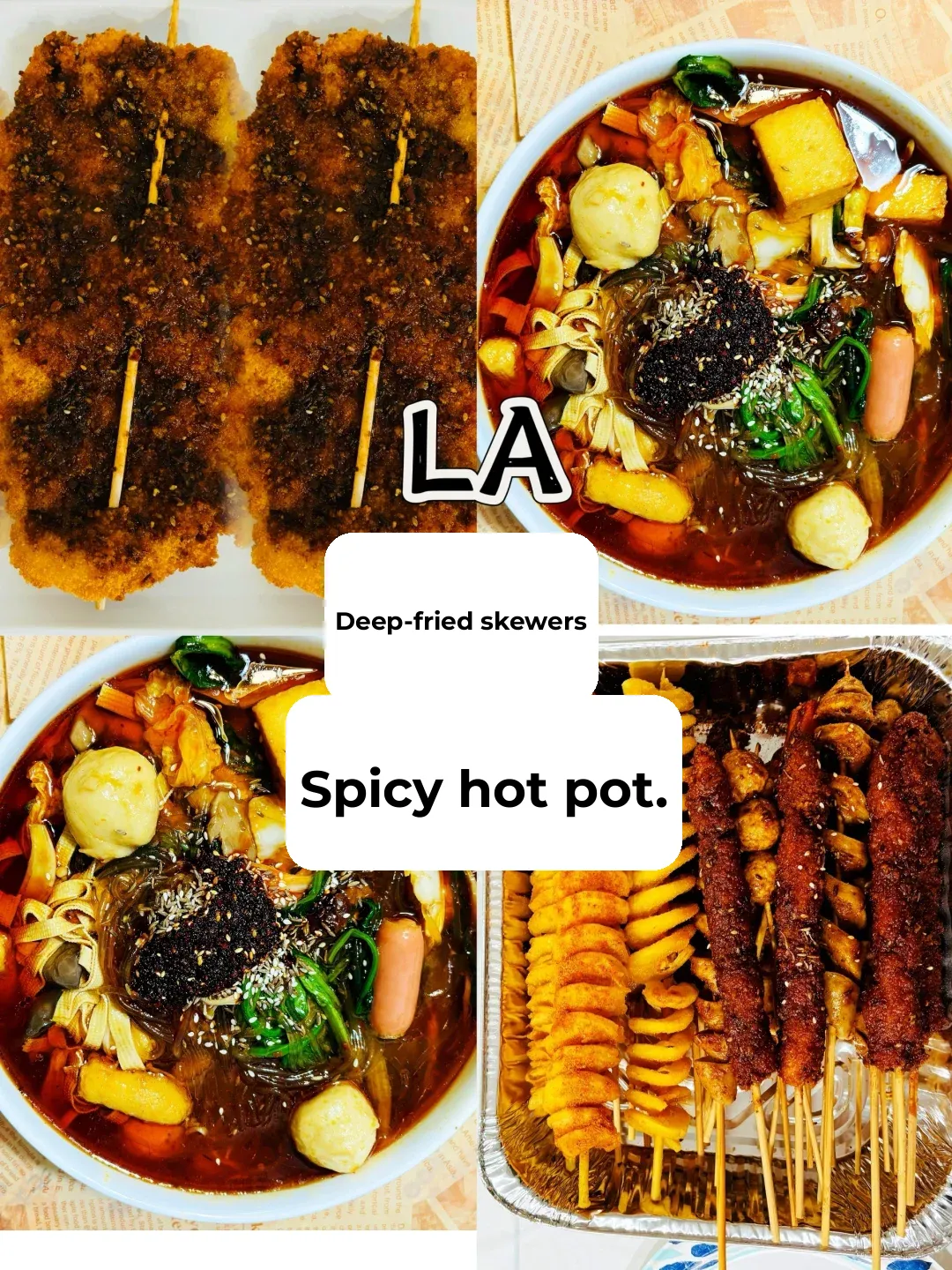 Los Angeles | Handcrafted Giant Chicken Cutlet | Spicy Sichuan Hot Pot