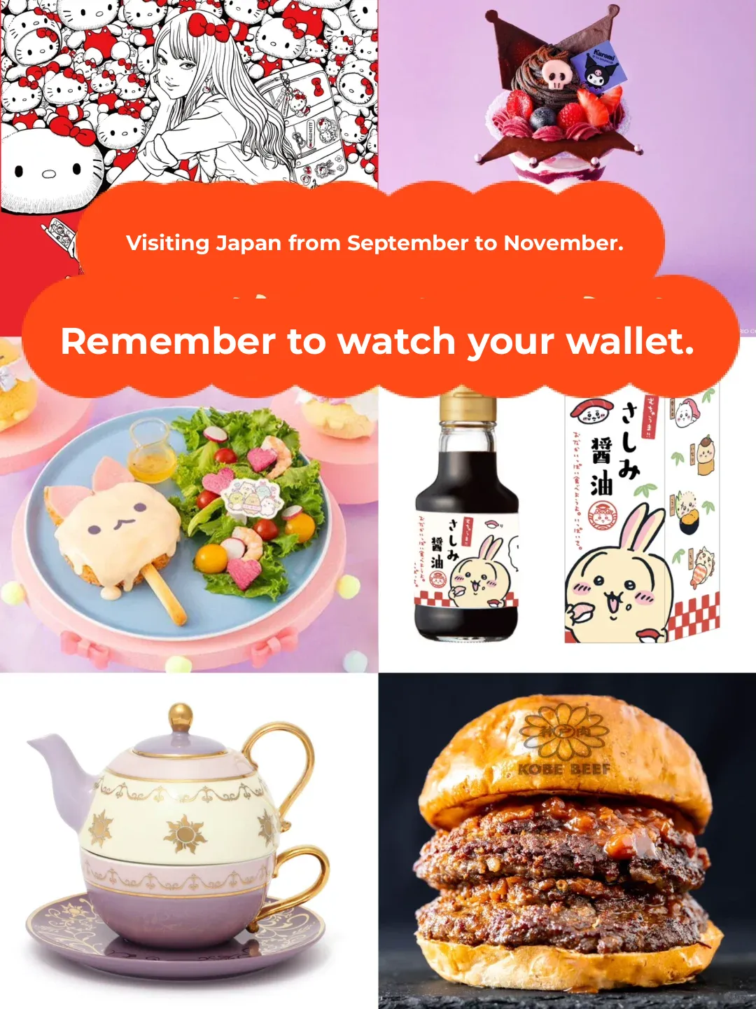 September to November in Japan: Watch Your Wallet!
