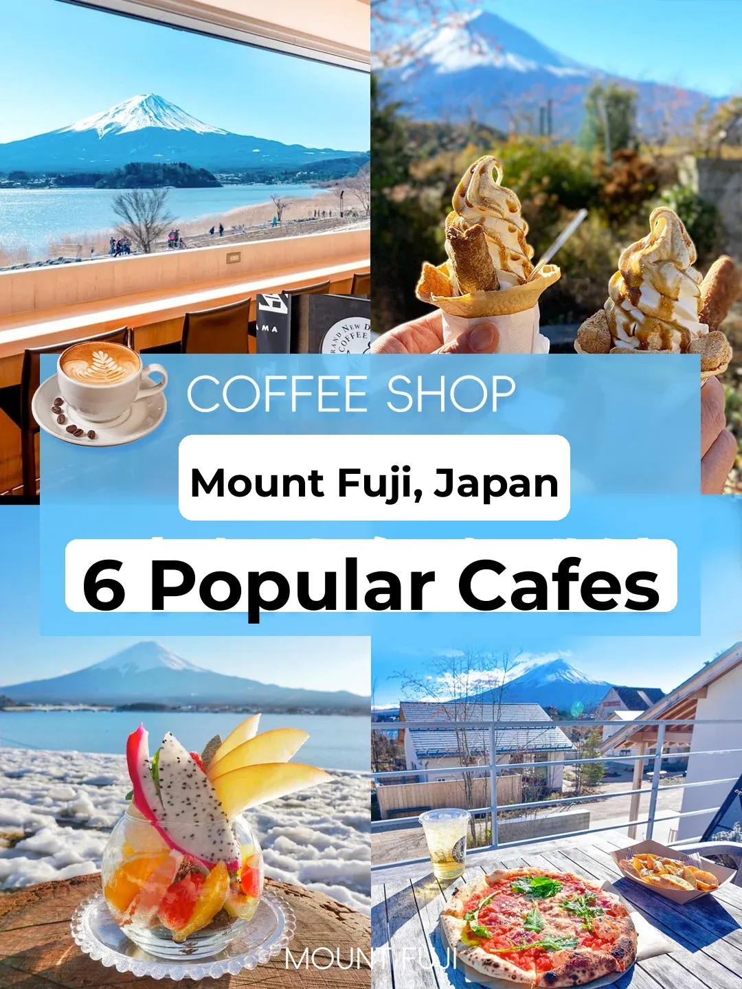 Eyes on Fuji! 6 Must-Visit Cafés with Stunning Mt. Fuji Views