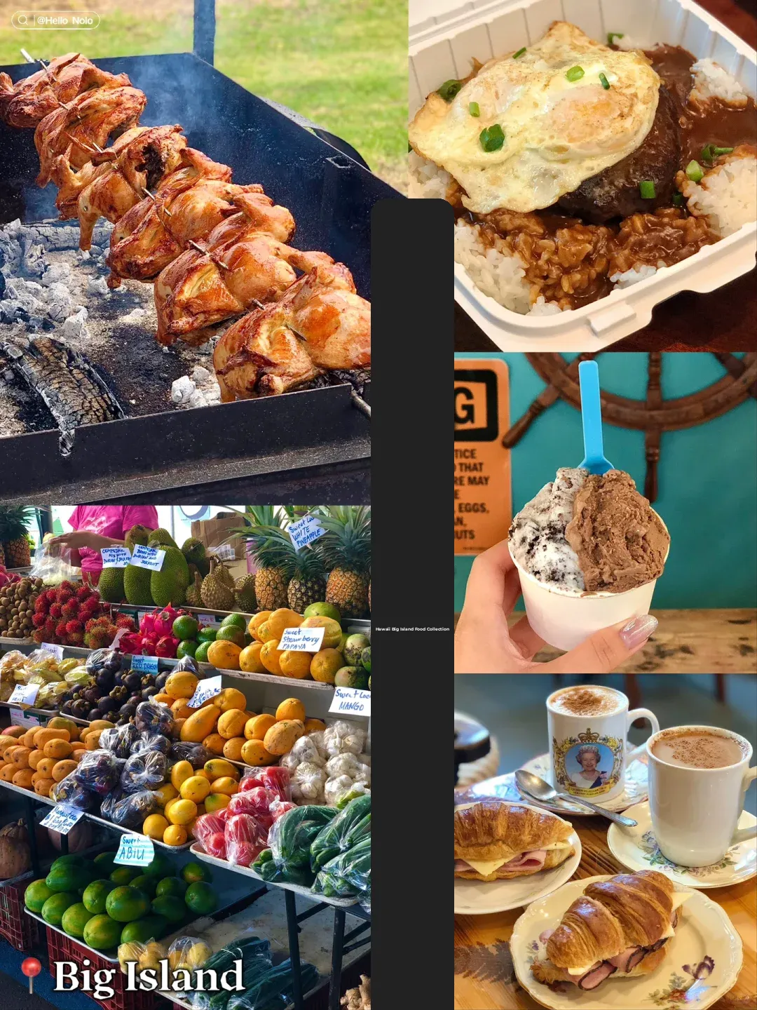 Hawaii🌺｜Big Island Food Guide! Must-Try BBQ Chicken, Pancakes & Papaya