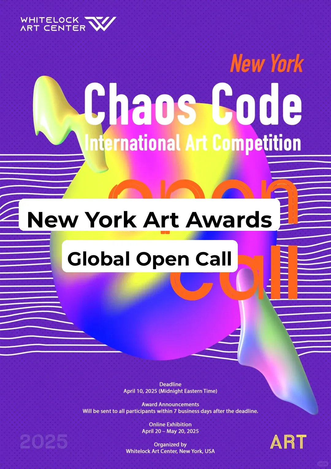 Call for Art Submissions: International Art Competition in New York, USA