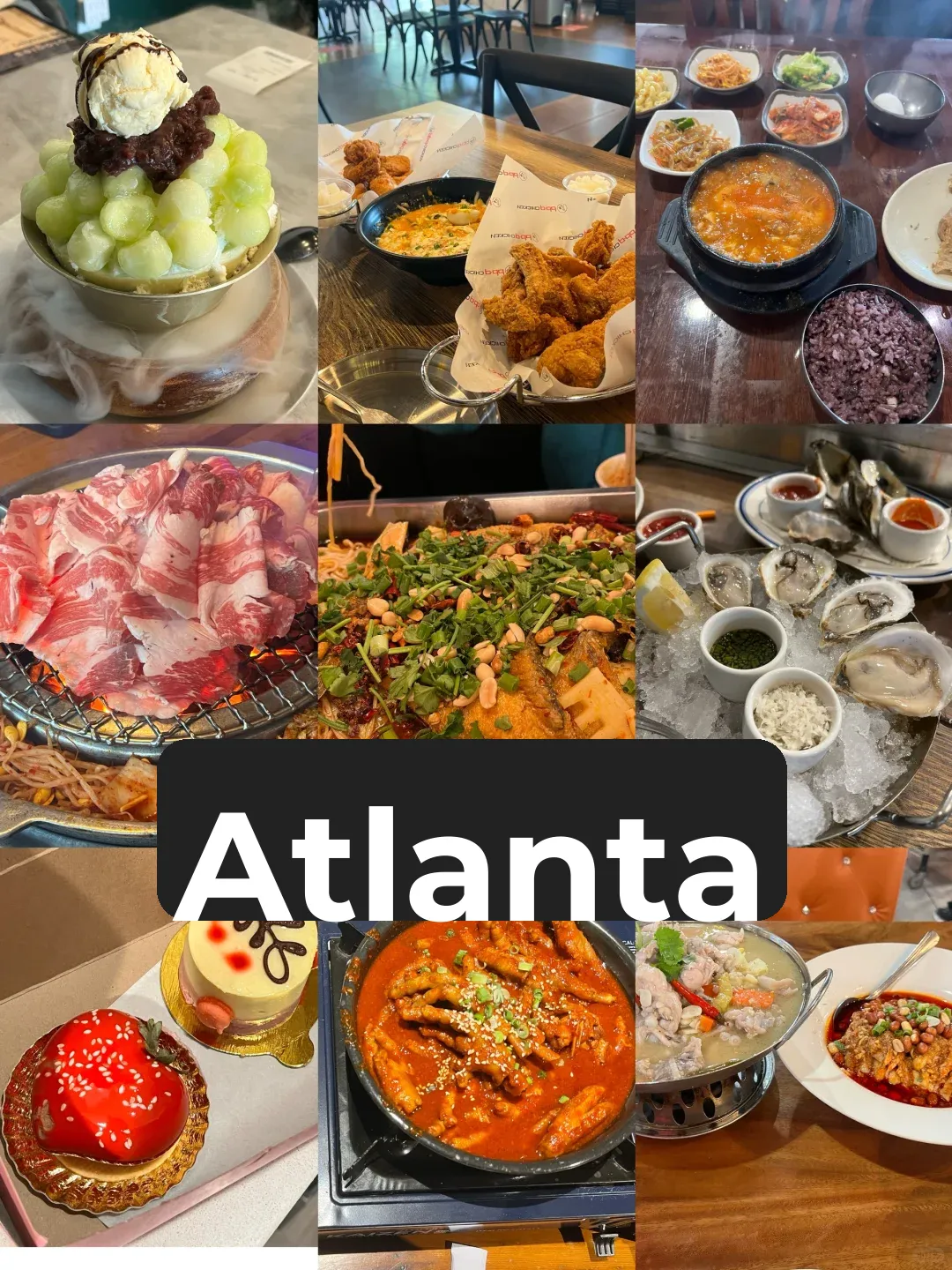 "Who would've thought? Ever since coming to Atlanta, I've regretted it every single day 😭"