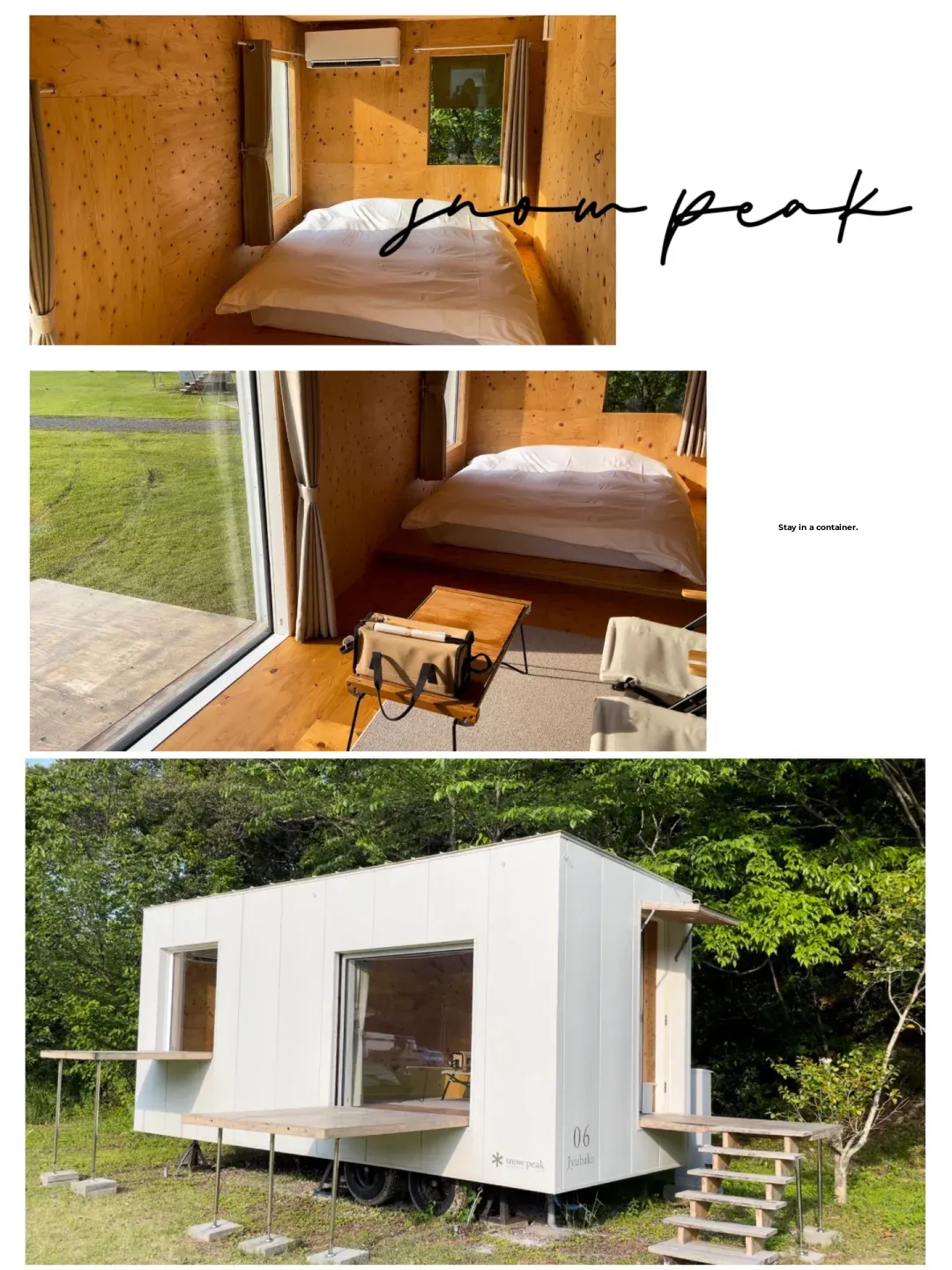 Who Says You Can Only Stay in Hotels in Japan? Check Out Snow Peak's Glamping Pods!