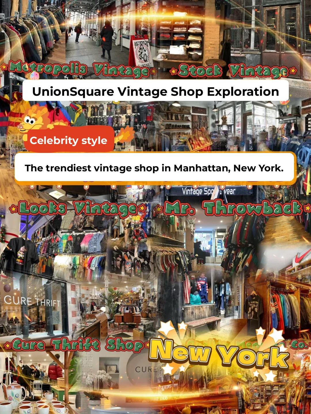 NYC City Walk | The Hottest Vintage Stores Hidden Near NYU