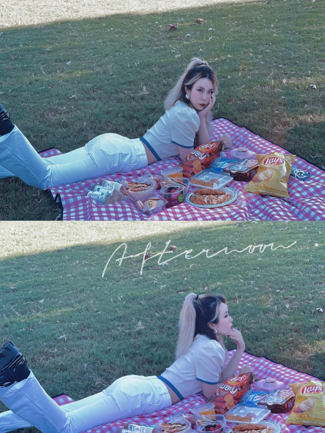 Atlanta Picnic | Basking in American Sunshine at Piedmont Park 🫐