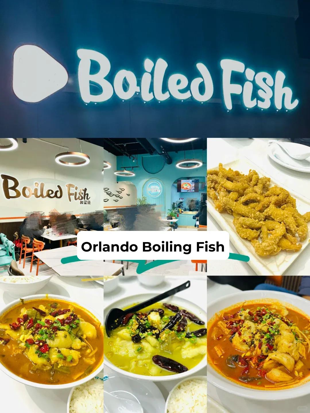 🤭New Spot in Orlando｜Sizzling Fish Boiled to Perfection🐟