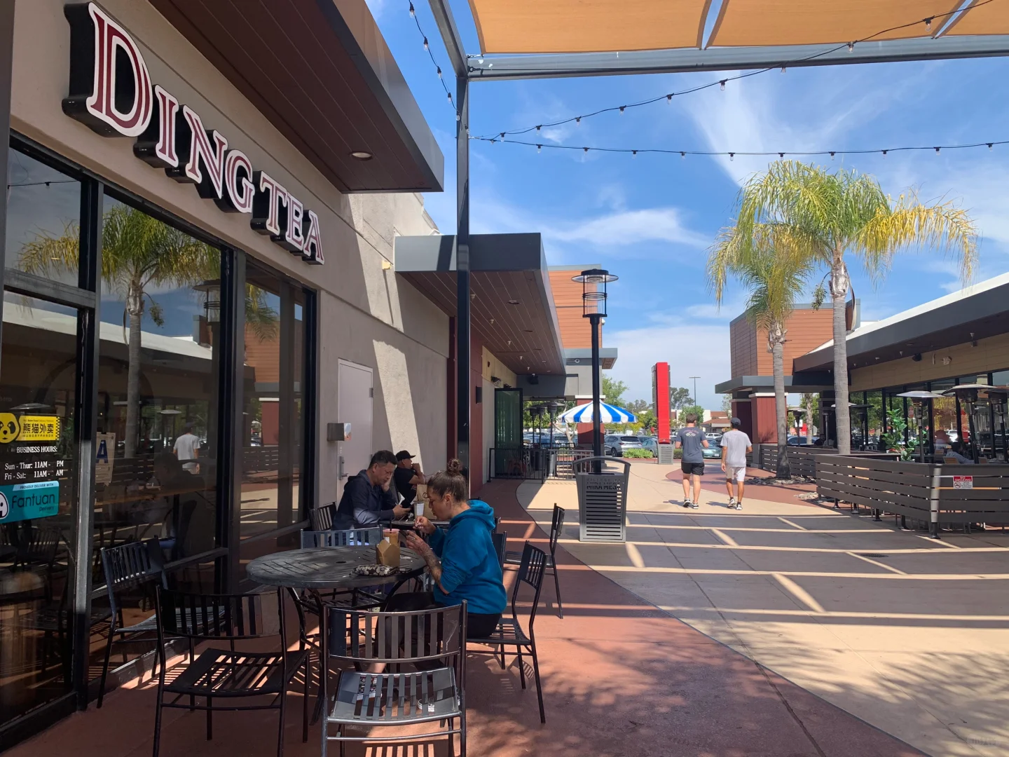 Affordable and Charming Small Pedestrian Street in San Diego, Plus Recommended Bubble Tea Spots