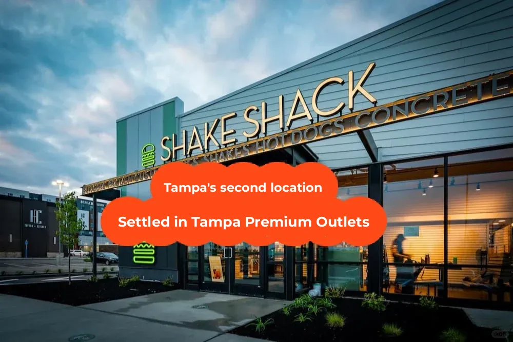 The Second Shake Shack Opens in Tampa