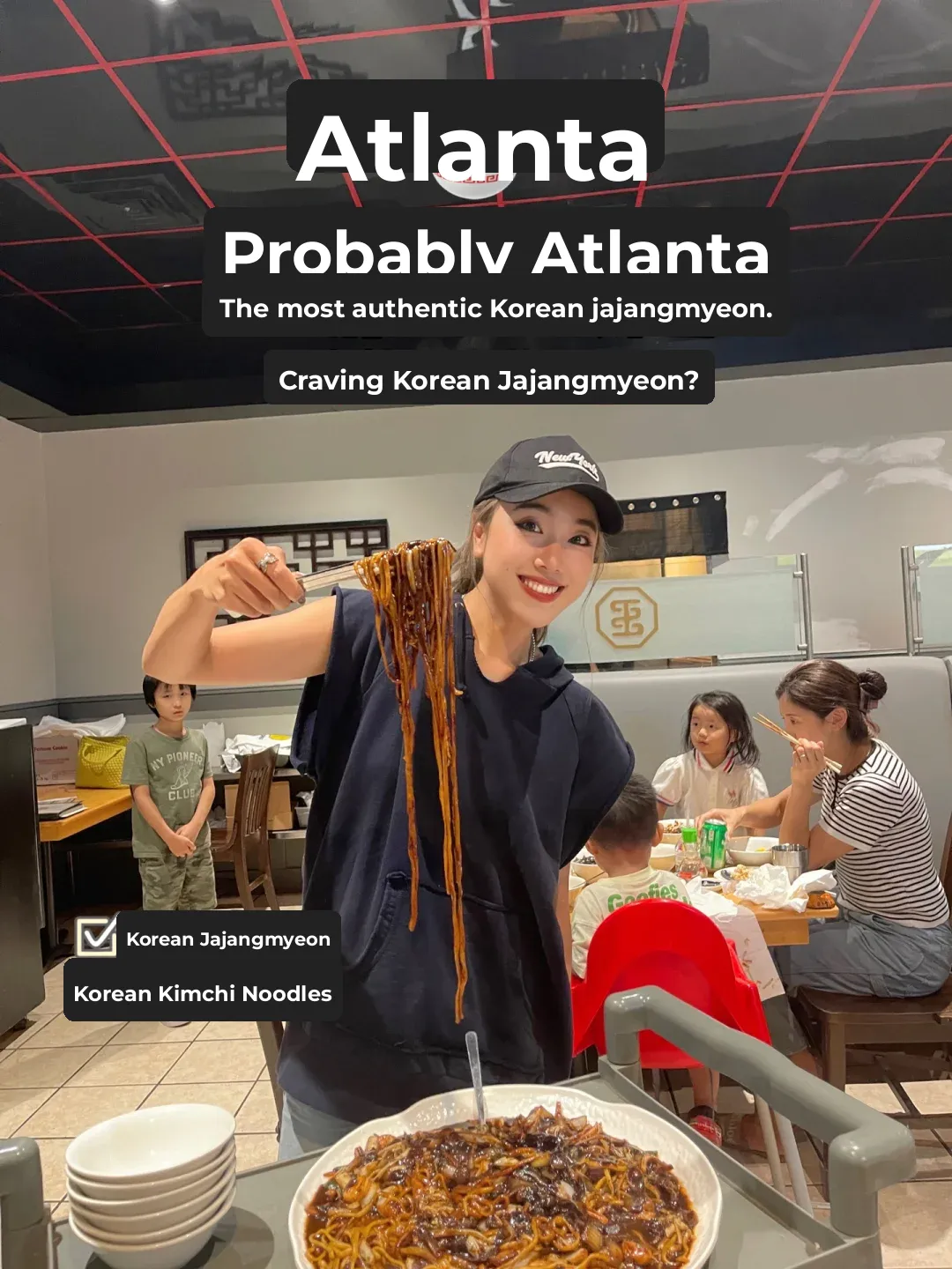 Atlanta | Craving Korean Jajangmyeon? 🍜 Head to This Spot!