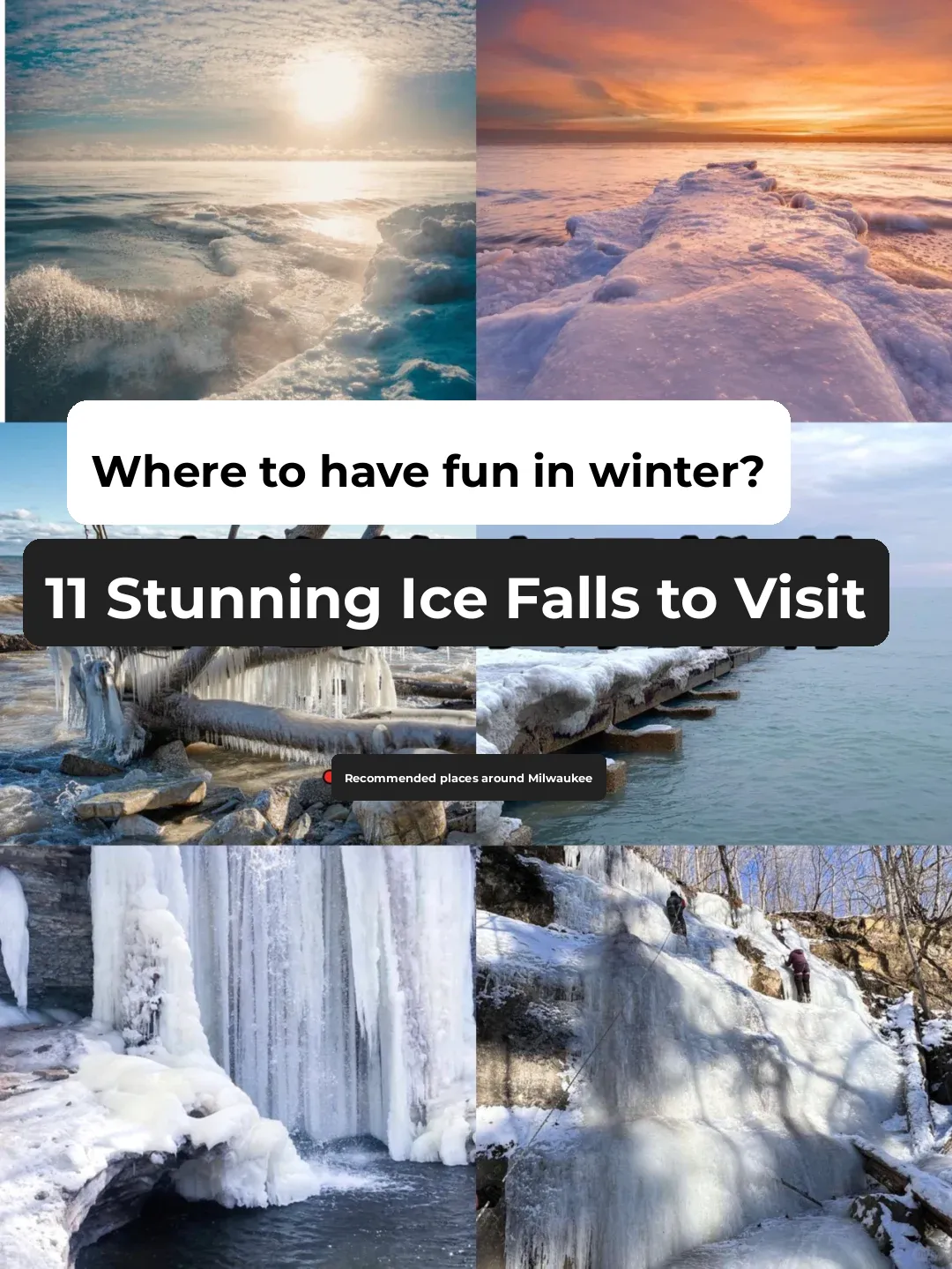 Around Milwaukee | 11 Stunning Icefall Viewing Spots You Must Visit