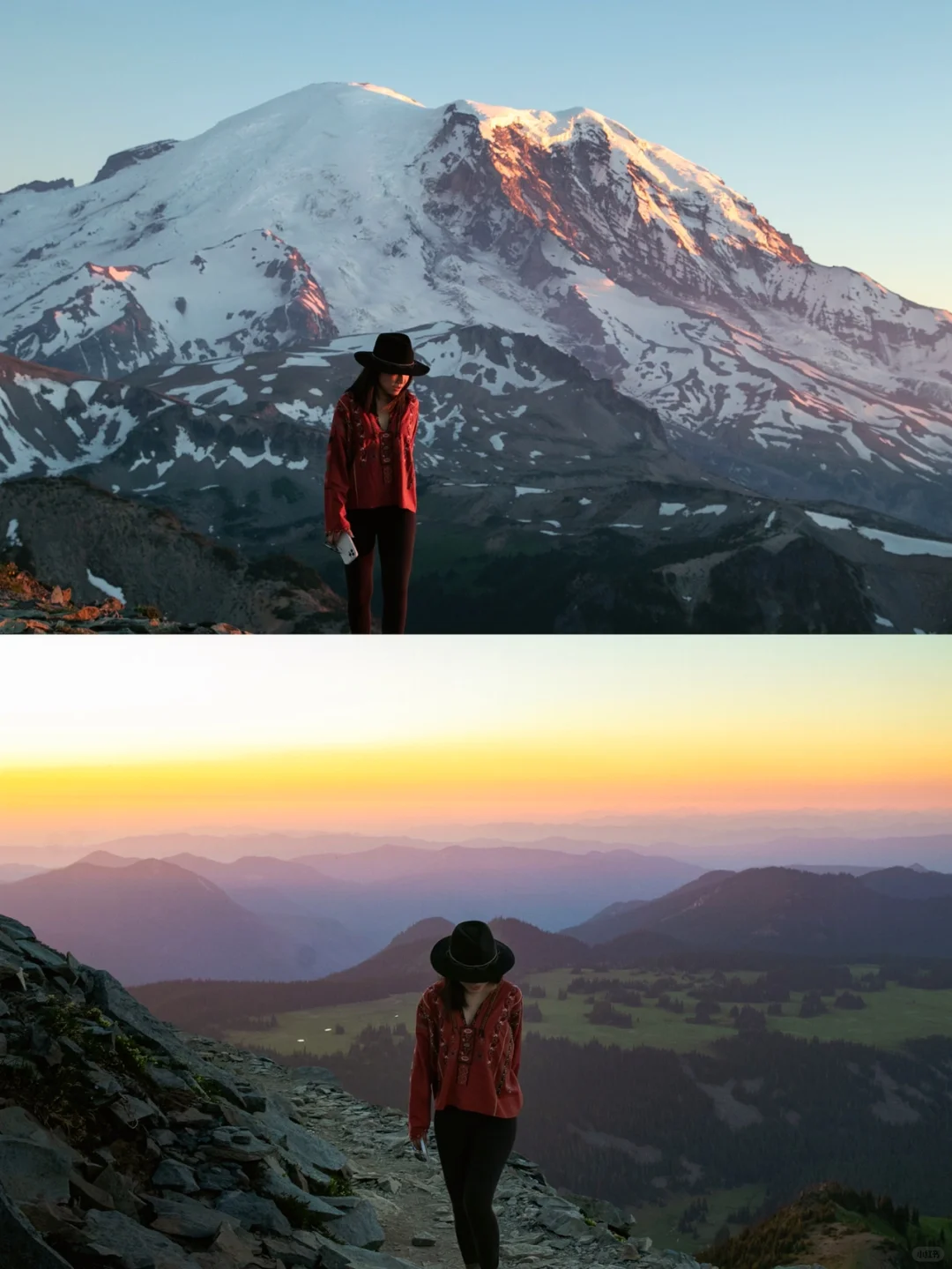 Seattle 🏔️ Best Trail for Sunrise, Sunset, and Stargazing at Mt. Rainier