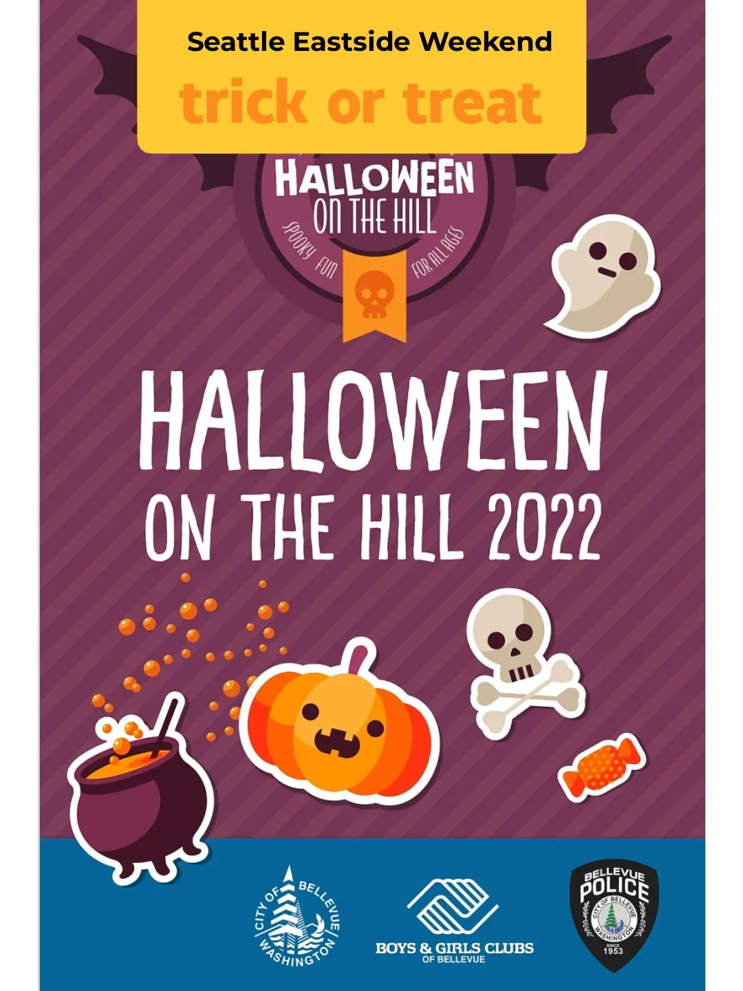 A Quick Roundup of Halloween Weekend Events in Seattle's Eastside 🎃