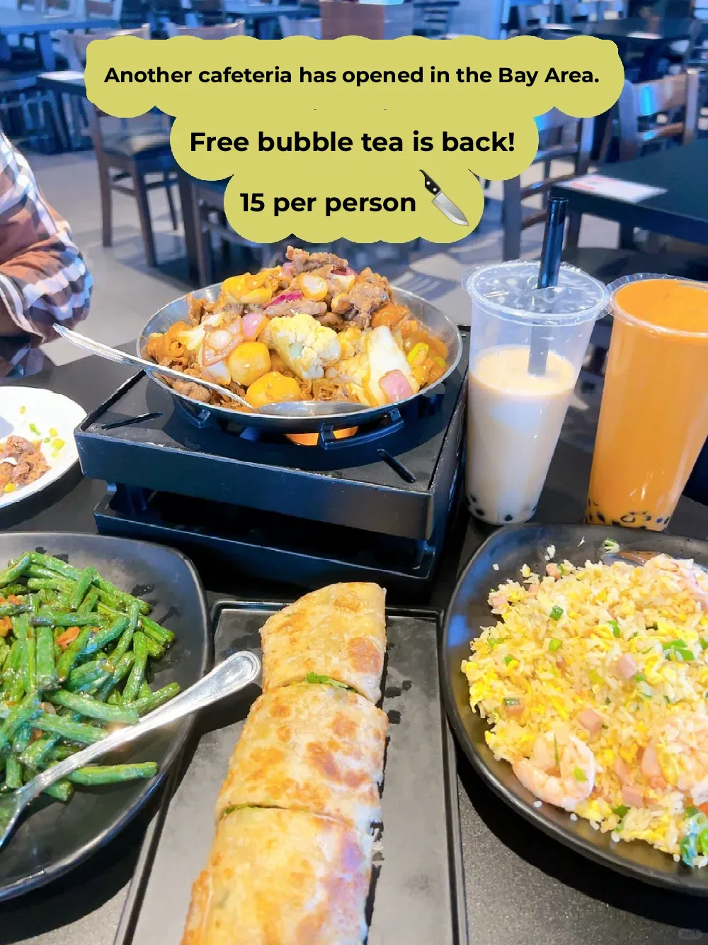 Bay Area just got another budget-friendly spot with free milk tea! 💸🥤