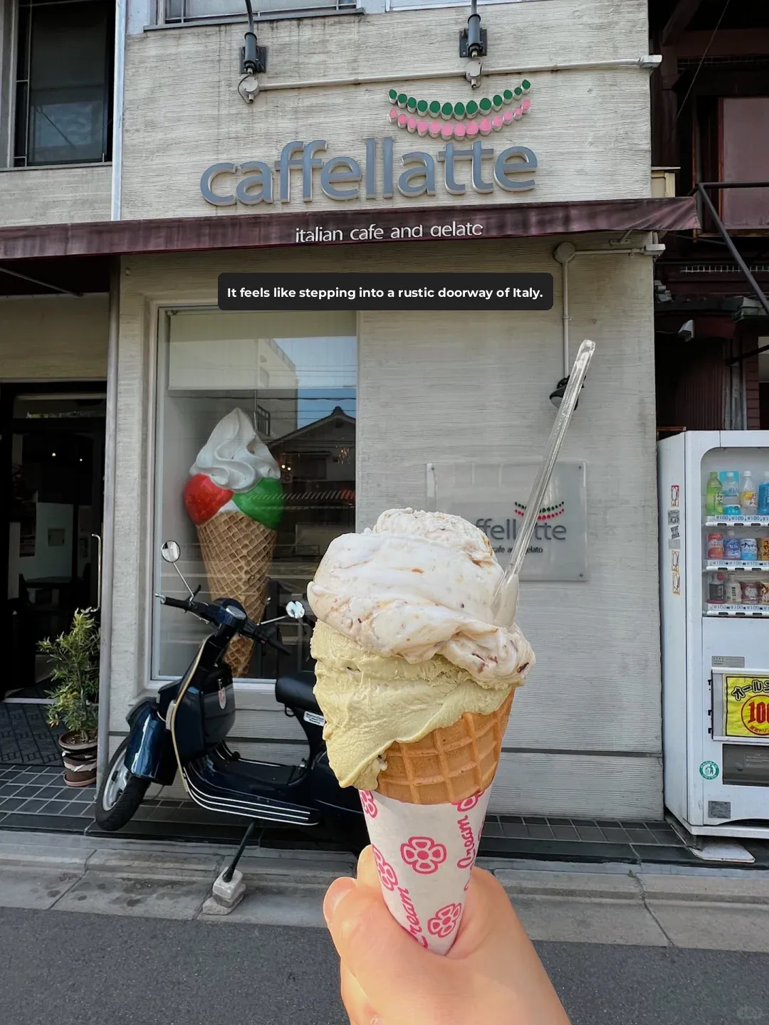 🇯🇵 Kyoto: Authentic Gelato Shop Run by an Italian Uncle 🍨