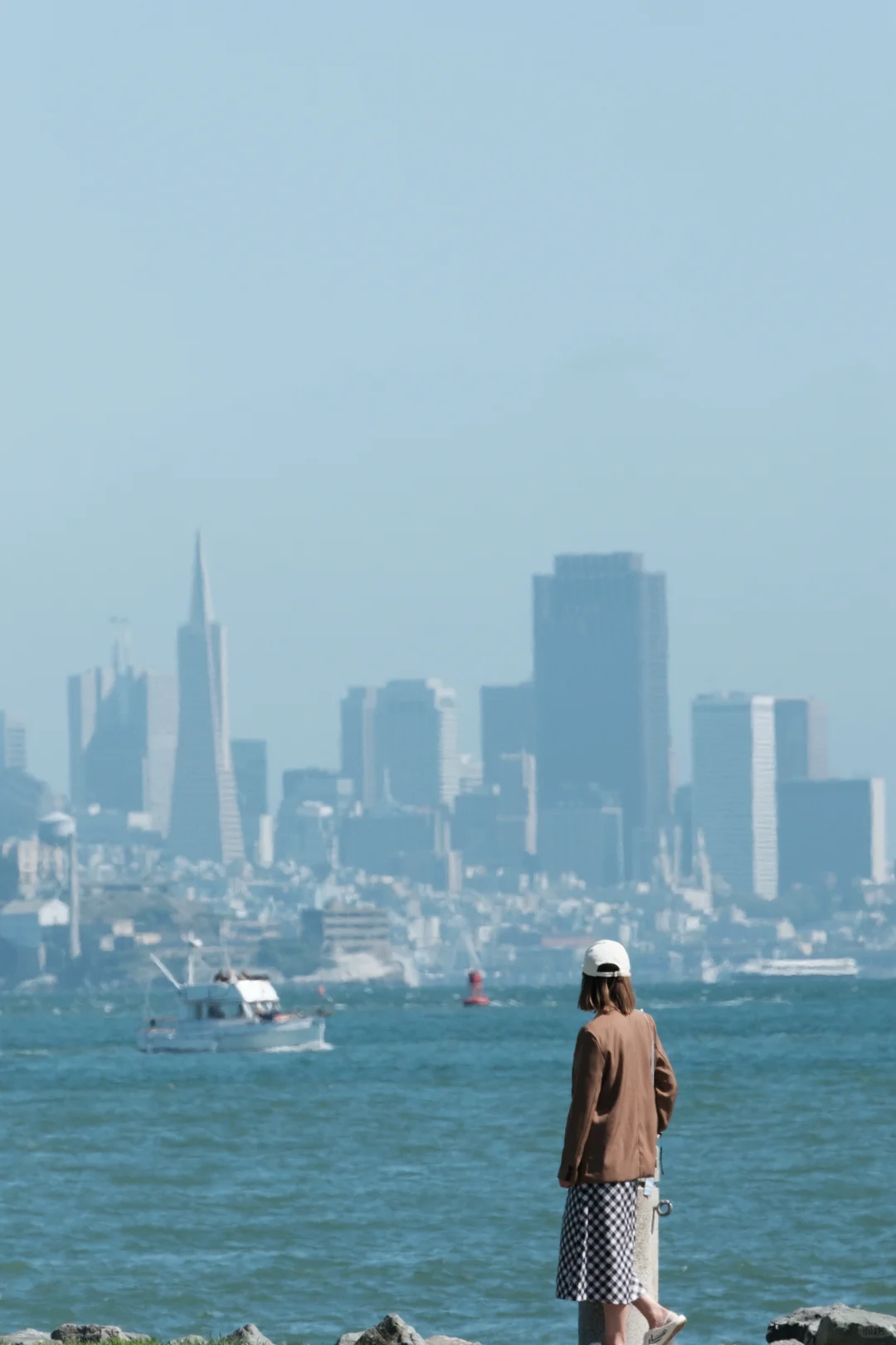 A Glimpse of SF from Tiburon