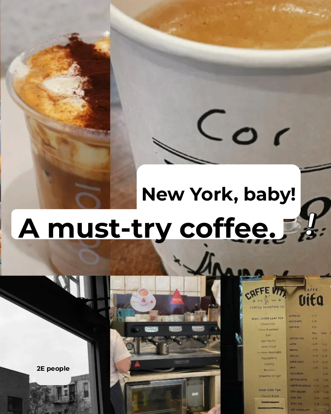 ❗️The Must-Try Coffee Spots in NYC☕️