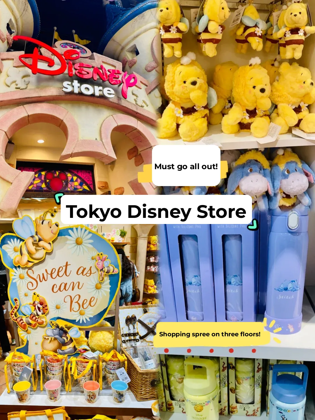 Let's Explore the Tokyo Disney Store in the City! 🌼