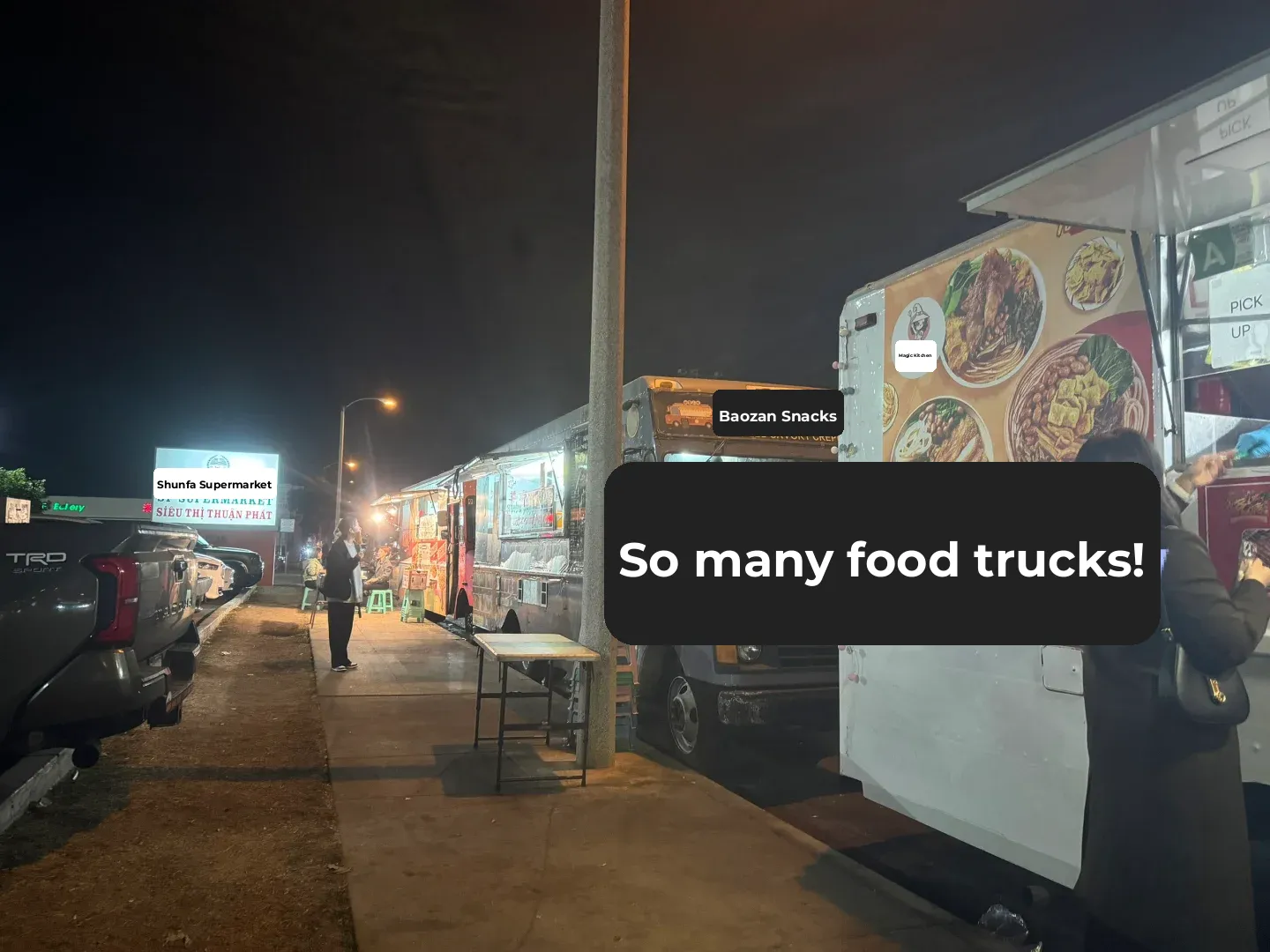 Los Angeles Street Vibe | Dashunfa Food Truck by the Road
