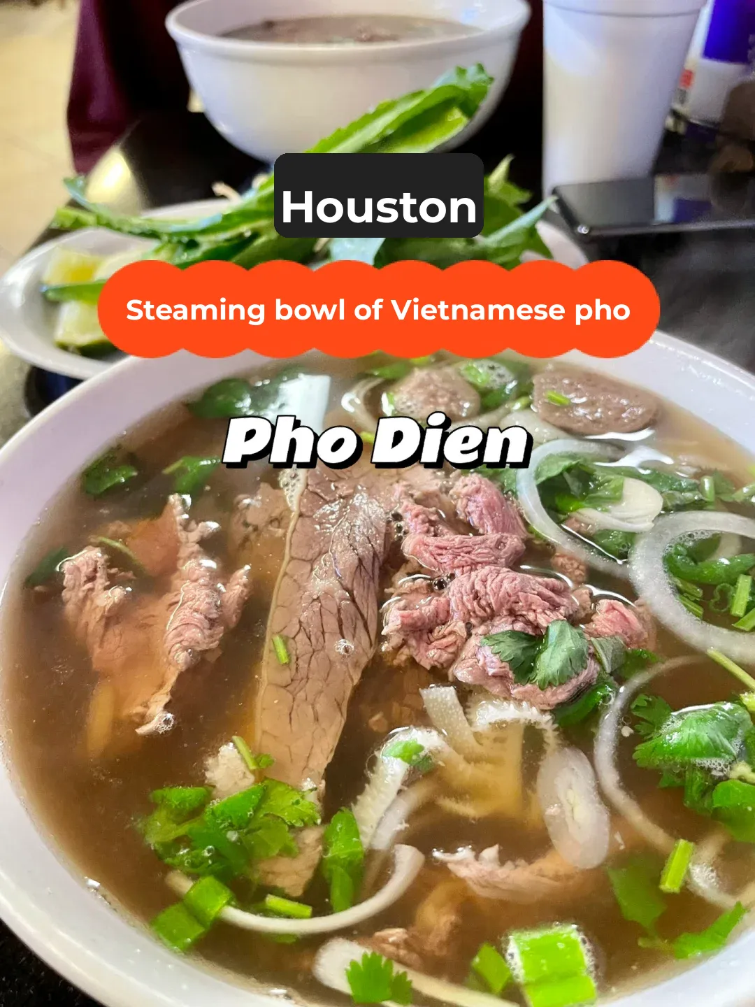 Houston｜Warm Up with a Steaming Bowl of Vietnamese Pho