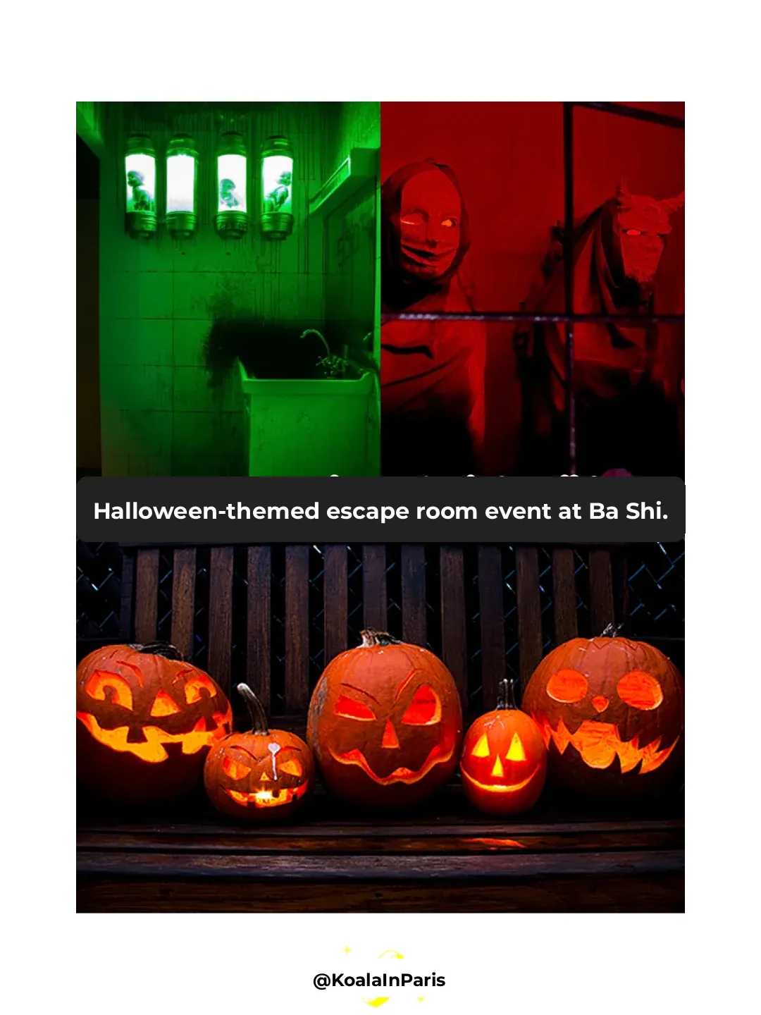 🐨 Paris Halloween Series Escape Room Guide