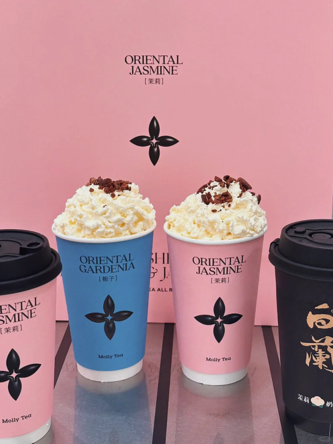 "Jasmine Milk Tea on 8th Avenue in New York 💗 Finally Opened After Trying It 800 Times"