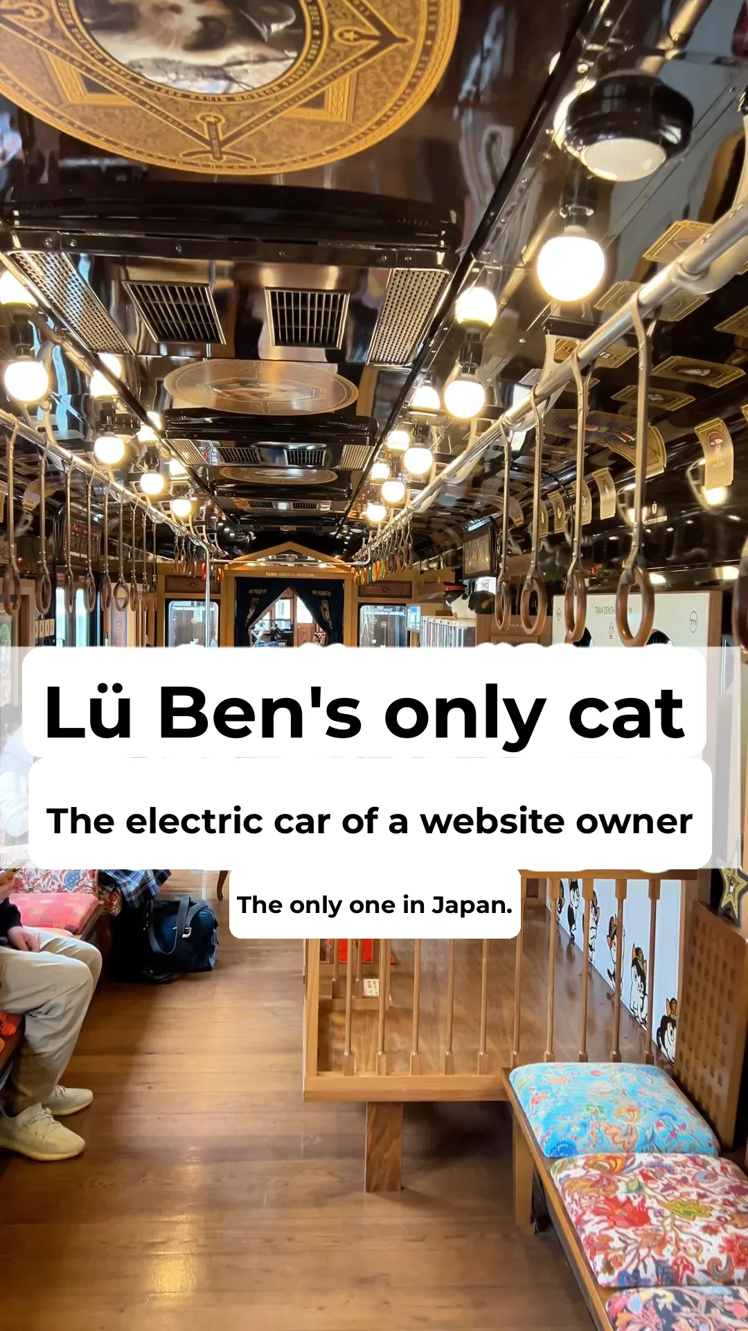 The Cat Stationmaster's Train is Right Next to Osaka