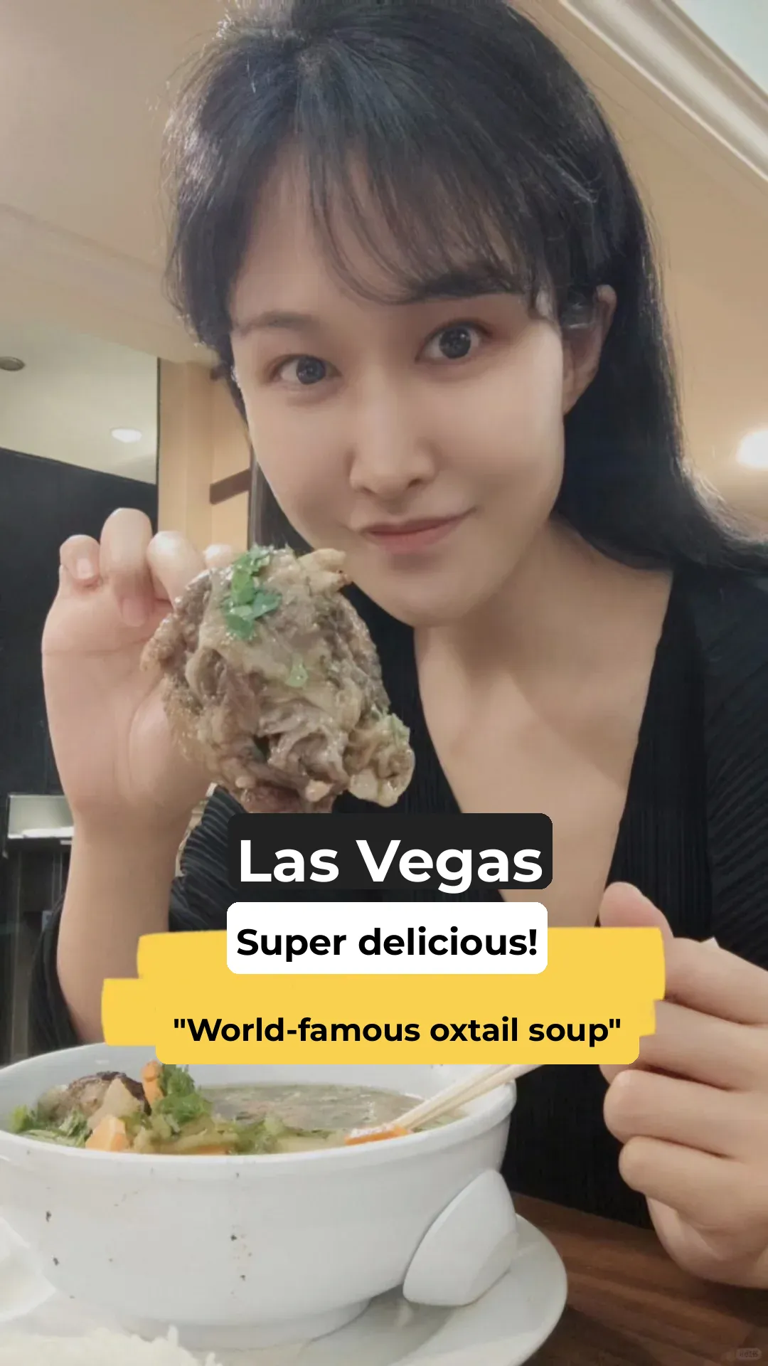 Las Vegas Culinary Delight: The World-Famous Oxtail Soup