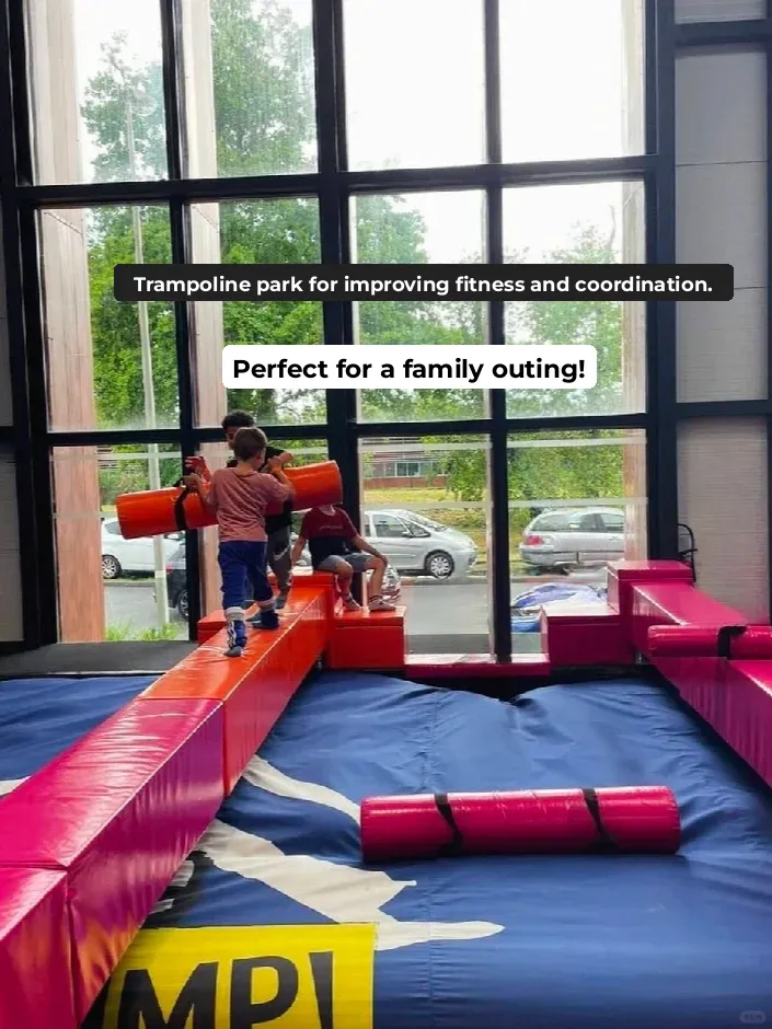 Paris's Ultimate Trampoline Park for Kids