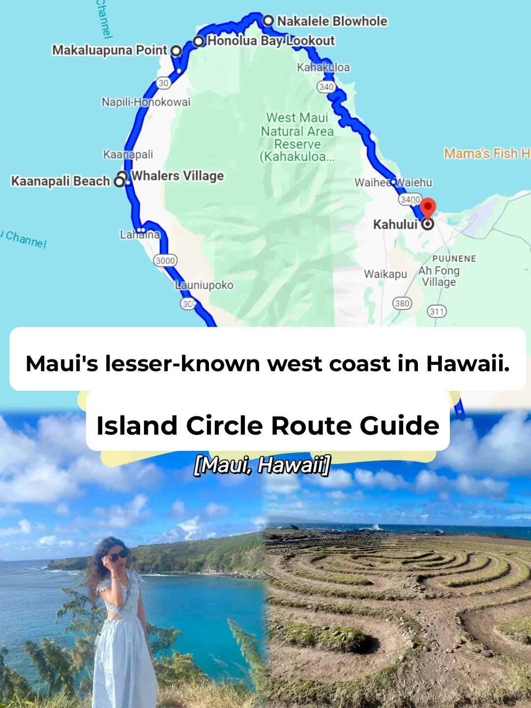 Hawaii | The Ultimate Guide to Maui's Hidden West Coast Scenic Loop