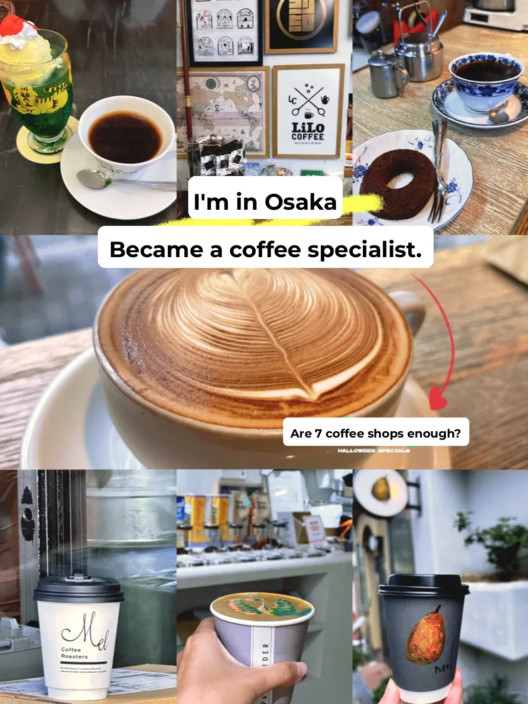 Osaka Coffee Spots | So Many Cafés, There's Definitely One You'll Love