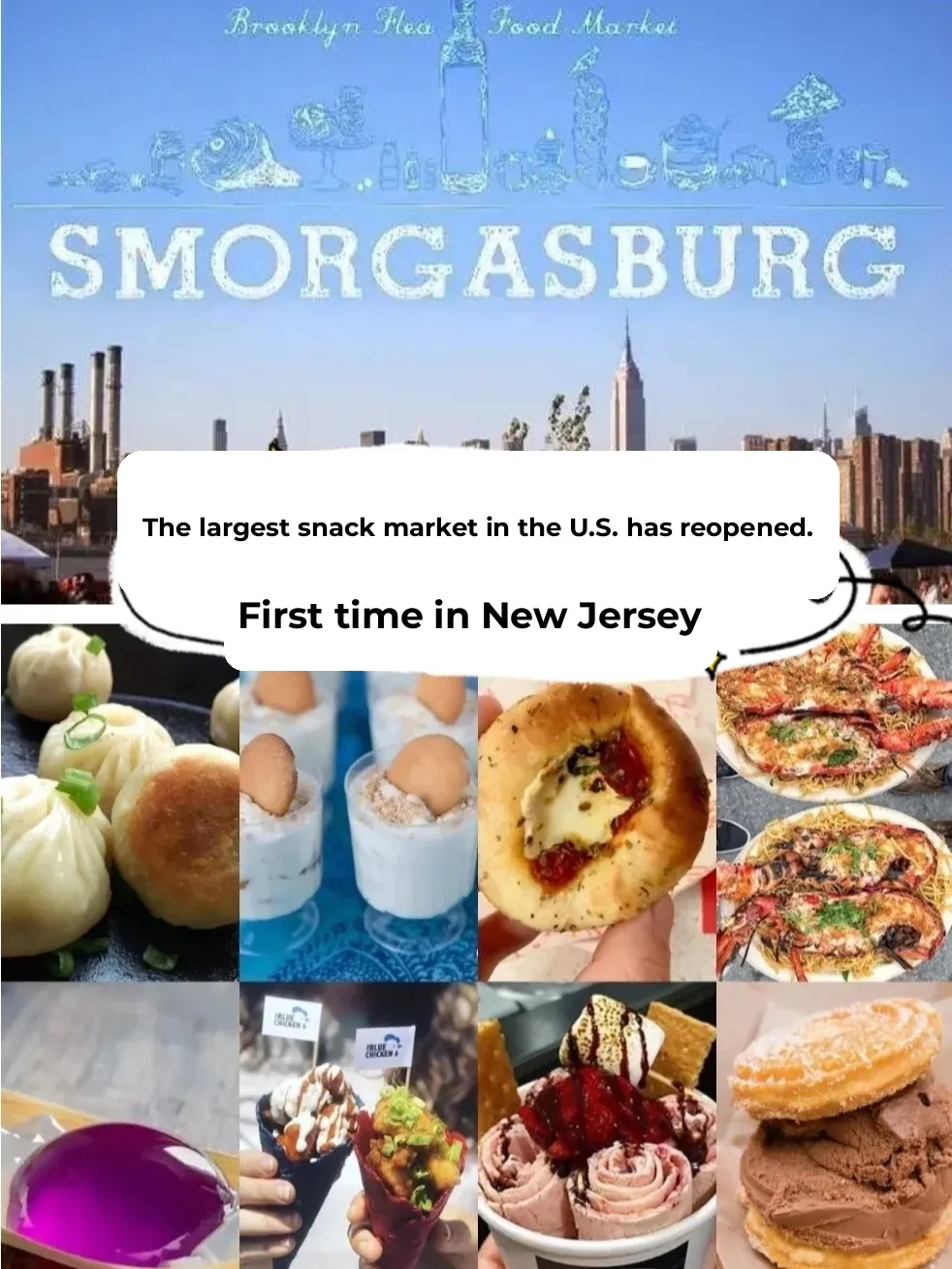 America's Largest Food Market Reopens ❣️ Debuts in New Jersey for the First Time