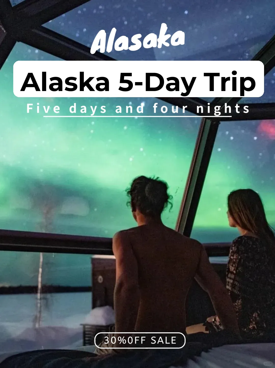 Ladies, hurry up! 😭 Finally, there are dome glass houses in Alaska!