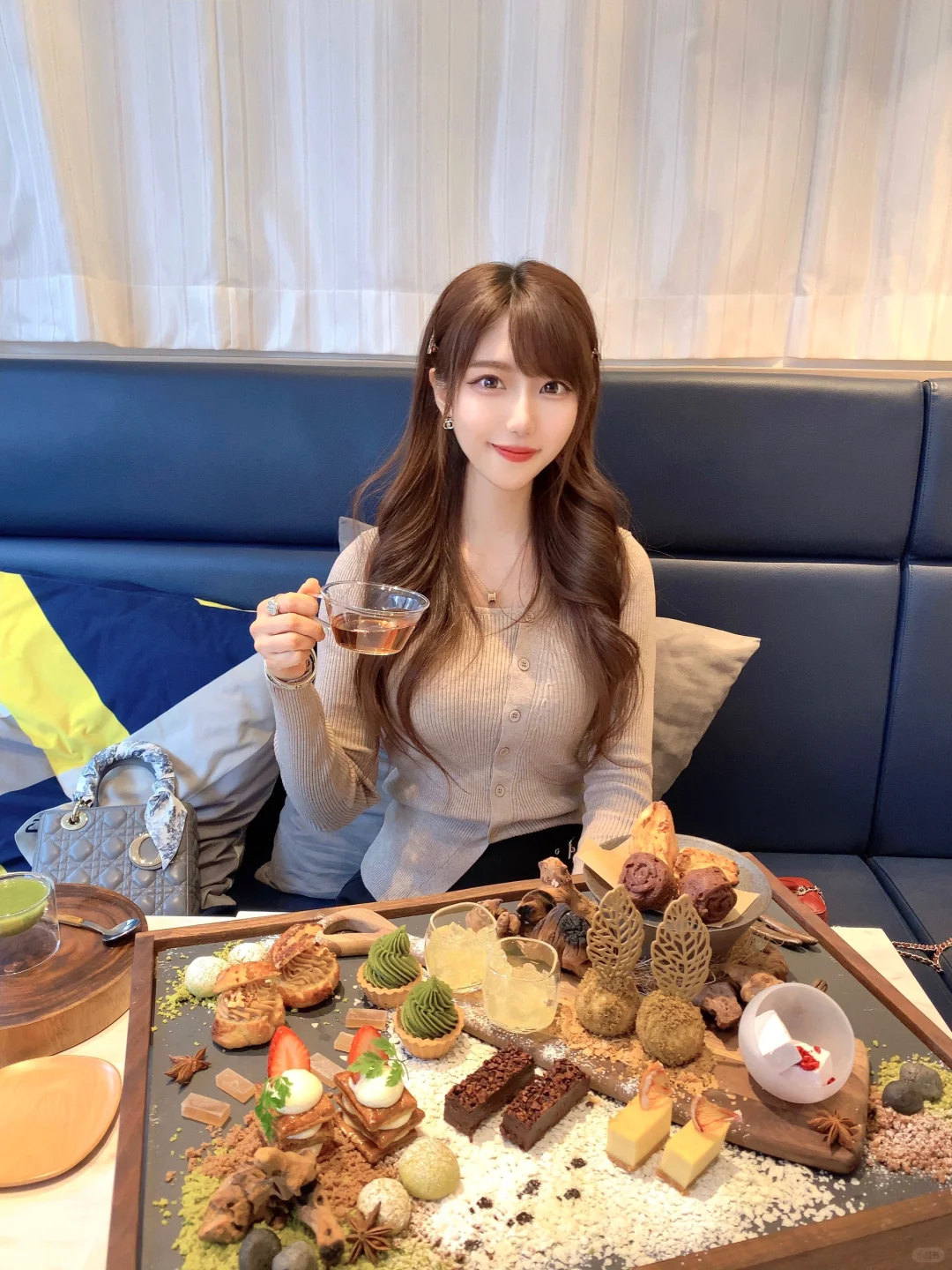 The only downside: Only available in Tokyo, Japanese garden-inspired desserts 🥹🏡