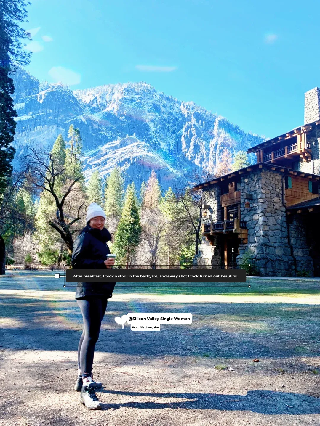 Breakfast at the Hotel from "The Shining" Inside Yosemite Park ✅