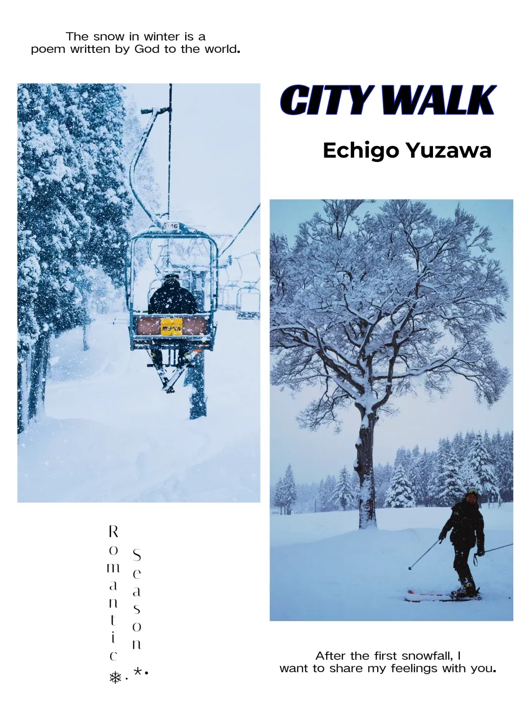 Tokyo Suburbs City Walk (Part 3): Let's Hit the Slopes in Echigo-Yuzawa!