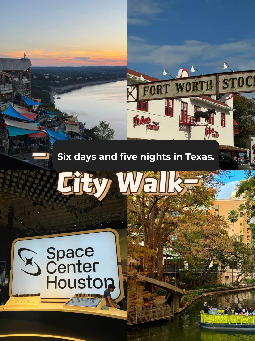 A Texas Adventure for City Walk Enthusiasts