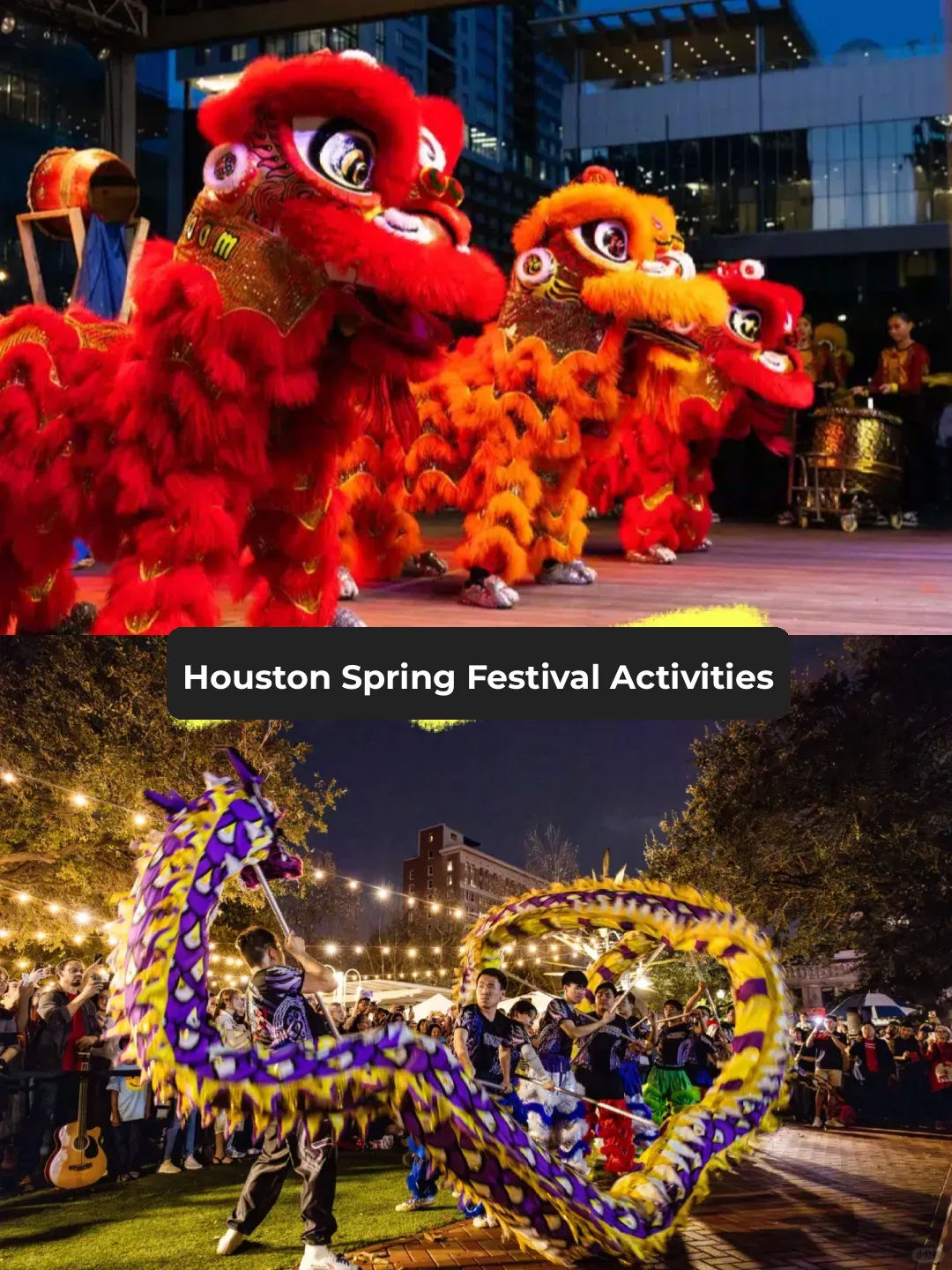 Houston Weekend Lion and Dragon Dance Events for Chinese New Year Roundup