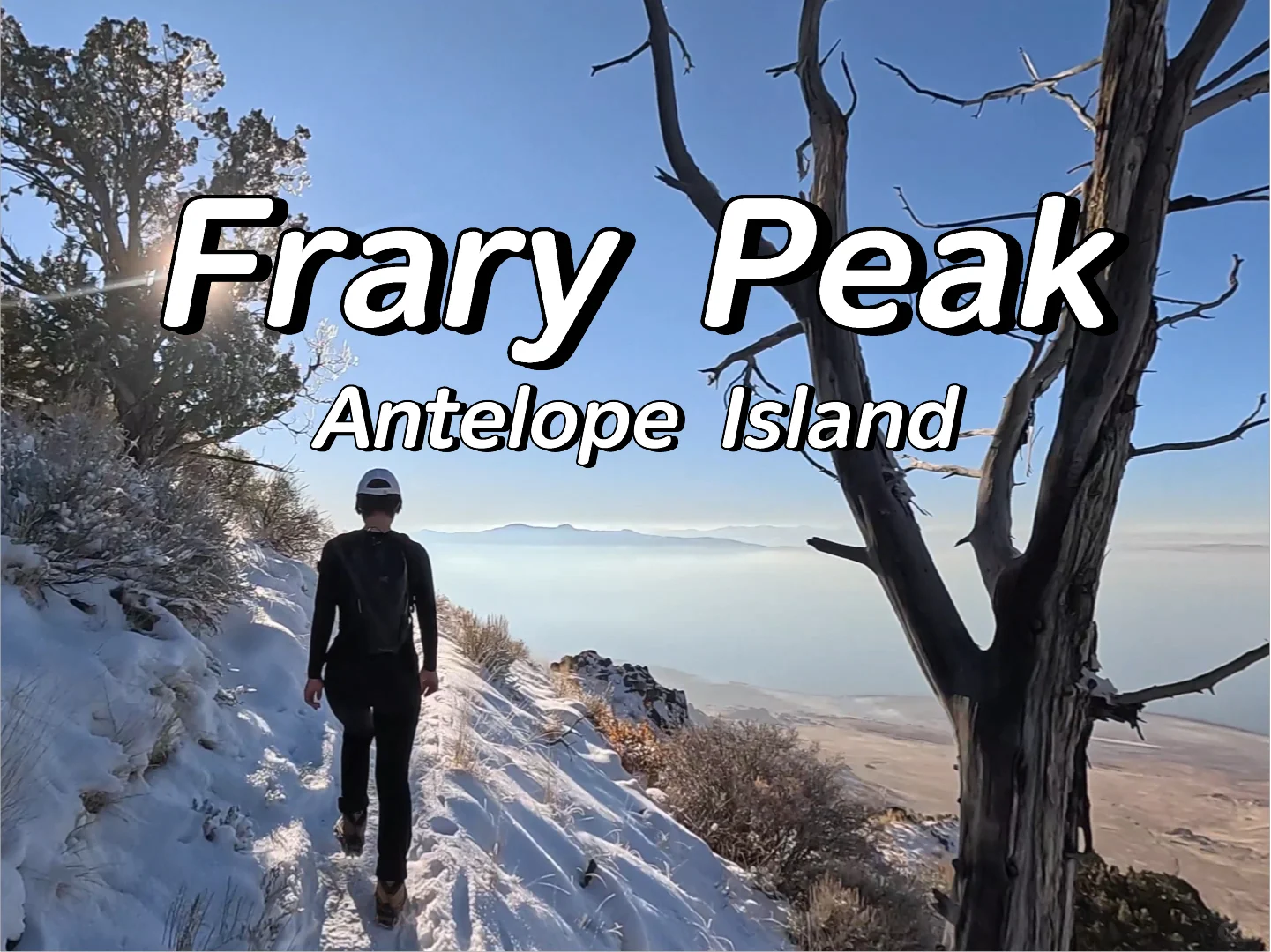 Summit of Antelope Island | Utah | Salt Lake City