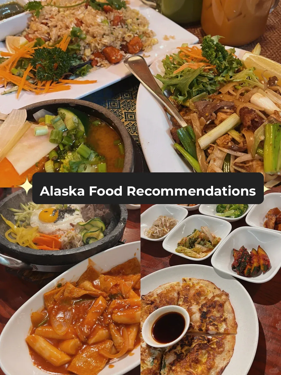 Alaska Fairbanks Thai, Korean, and Chinese Cuisine 🍲 Food Recommendations