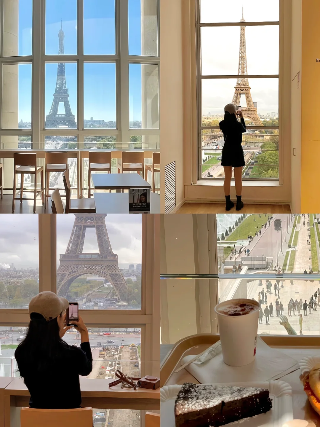 Paris 🇫🇷 Budget-Friendly Eiffel Tower View Café for Just €5 per Person ☕️